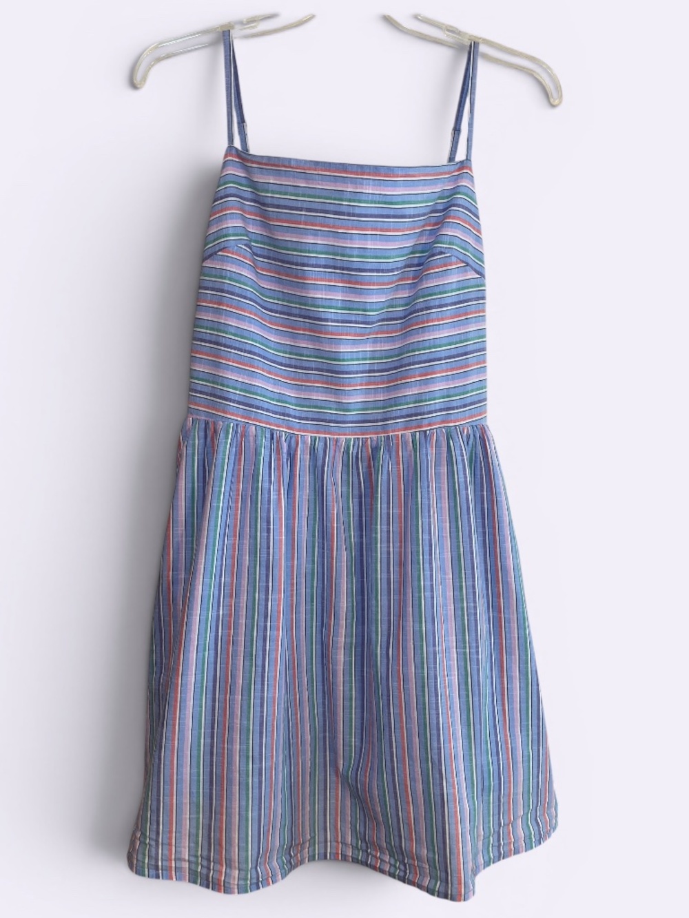 GAP Multicolored Striped Cotton Mini Sundress Size XL